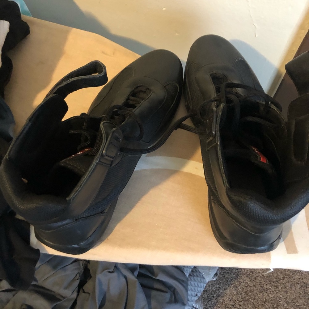 Men’s Prada boots mint condition..